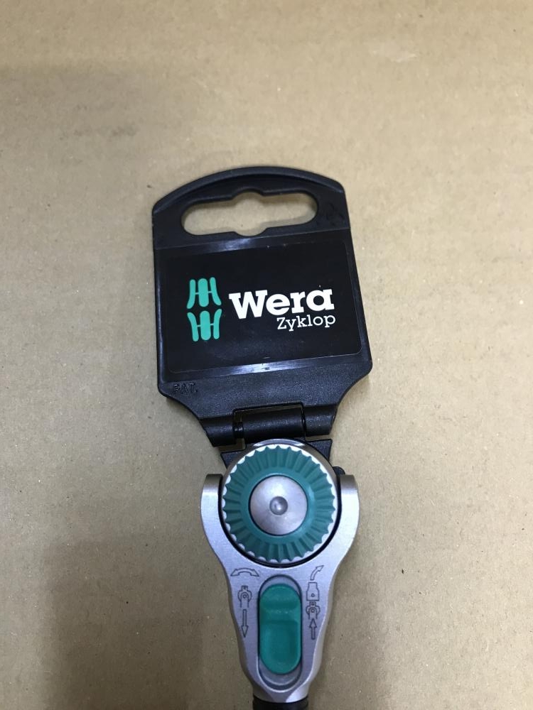 Wera 1/4 サイクロップラチェットハンドル 8000Aの中古 未使用品 Wera 1/4 サイクロップラチェットハンドル 8000Aの中古 未使用品
