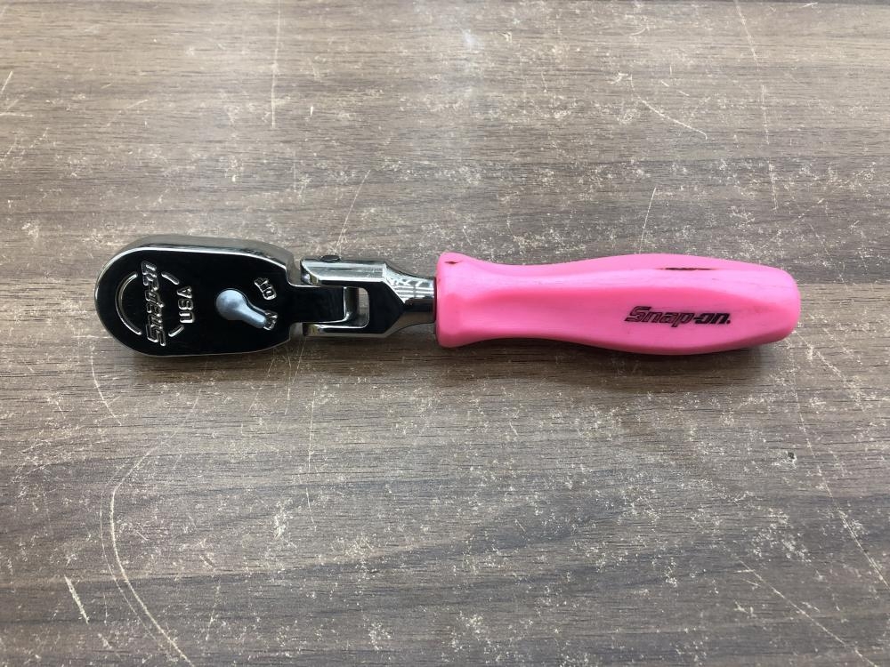 スナップオン Snap-on 3/8フレックスショートラチェット FHKFD80Aの中古 中古B使用感あり 《千葉・柏》中古工具販売の専門店│  ツールオフ柏店 ｜中古工具販売のツールオフ