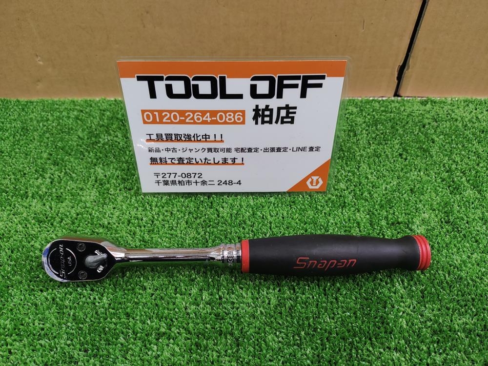 スナップオン Snap-on F936 3/8ラチェットハンドル【野田愛宕店】【店頭取引限定】【中古】ITMR4ENE3IO0 △スナップオン(Snap-on) 3/8Drラチェットハンドル F936【柏店