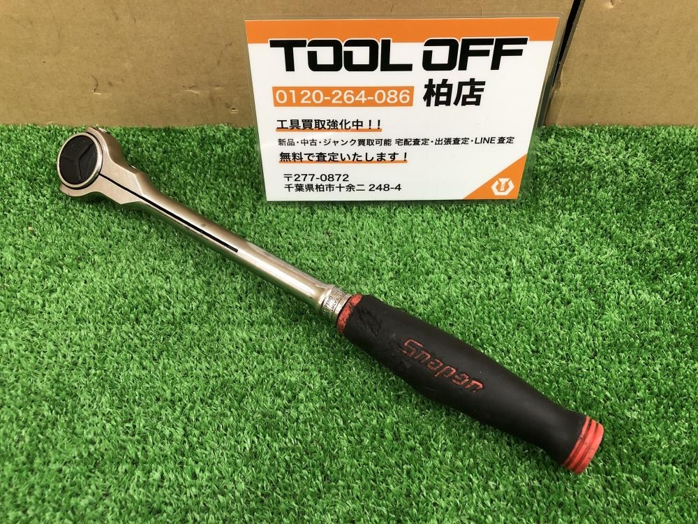 スナップオン 3/8 スイベルラチェットハンドル FH747の中古 中古B使用感あり 《千葉・柏》中古工具販売の専門店│ ツールオフ柏店  ｜中古工具販売のツールオフ