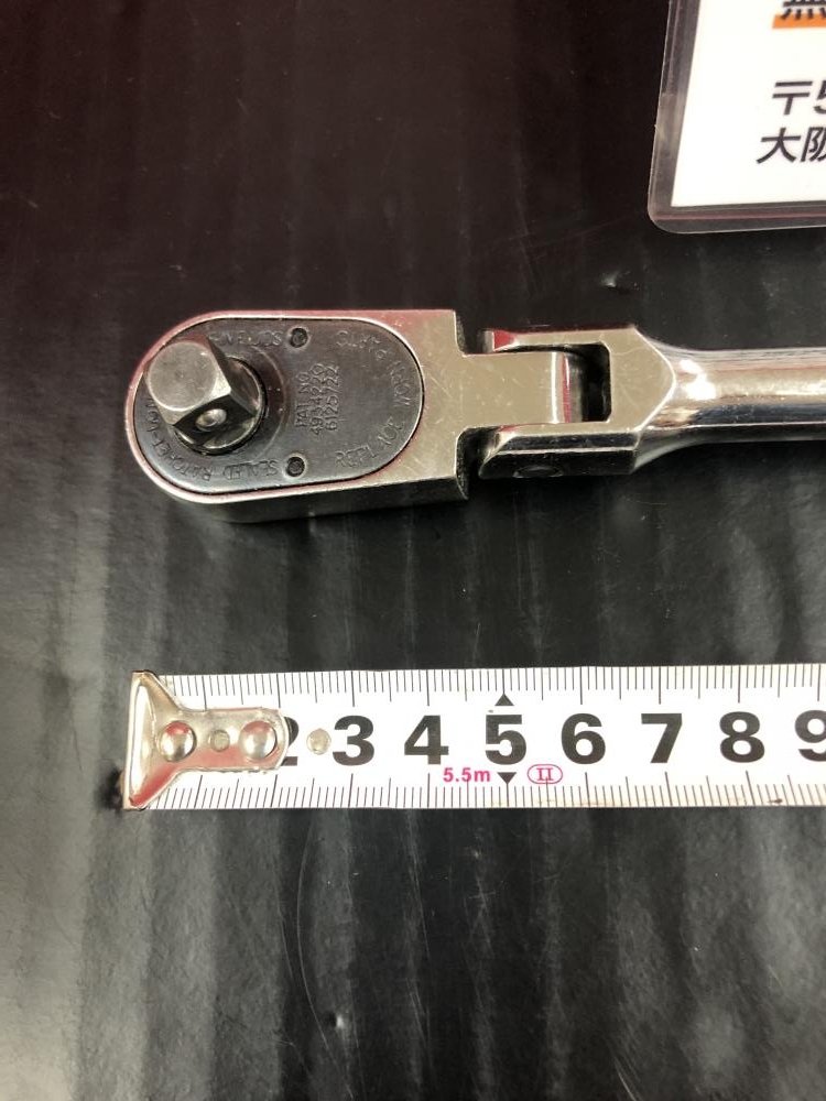 Snap-on スナップオン 3/8ロングフレックスラチェット FHLF936Aの中古 中古C傷汚れあり 《大阪・茨木》中古工具販売の専門店│  ツールオフ茨木店 ｜中古工具販売のツールオフ