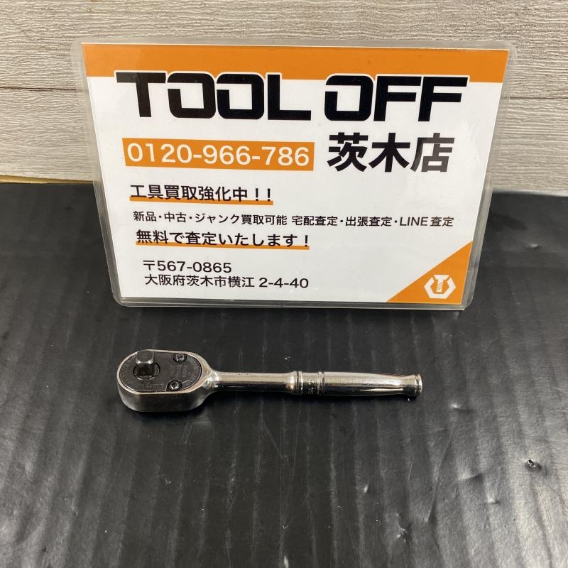 Snap-on スナップオン 1/4ラチェットハンドル T72の中古 中古B使用感