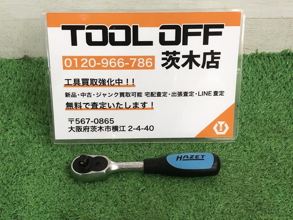 HAZET 1/4ラチェットハンドル 863Pの中古 中古B使用感あり 《大阪・茨木》中古工具販売の専門店│ ツールオフ茨木店  ｜中古工具販売のツールオフ