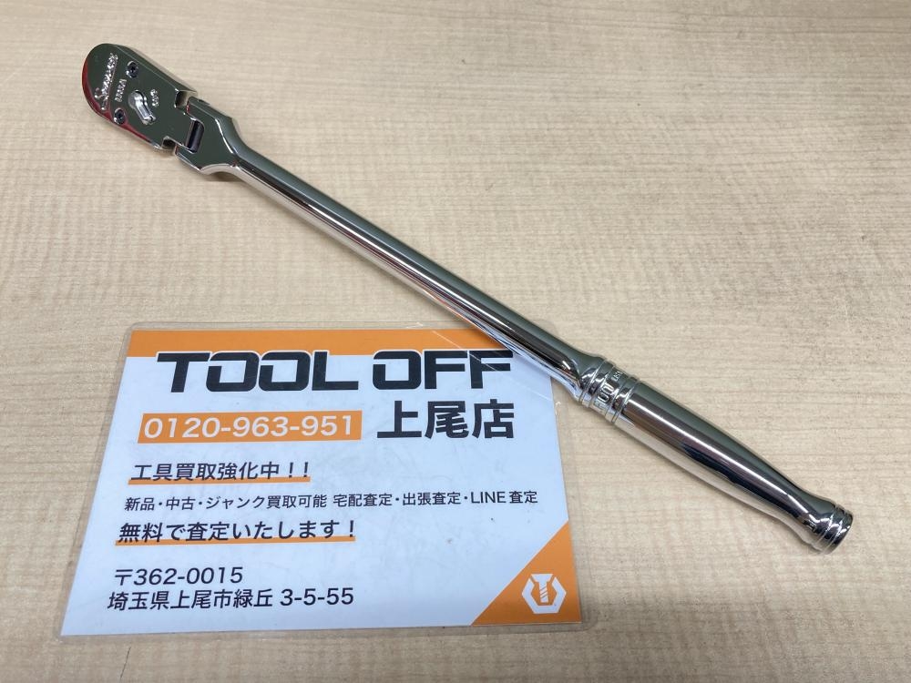 Snap-on スナップオン 3/8ロングフレックスラチェット FLF100の中古 未