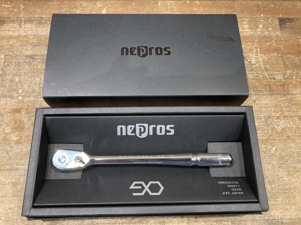 ネプロス 1/4 ロングラチェットハンドル NBR290Lの中古 未使用品