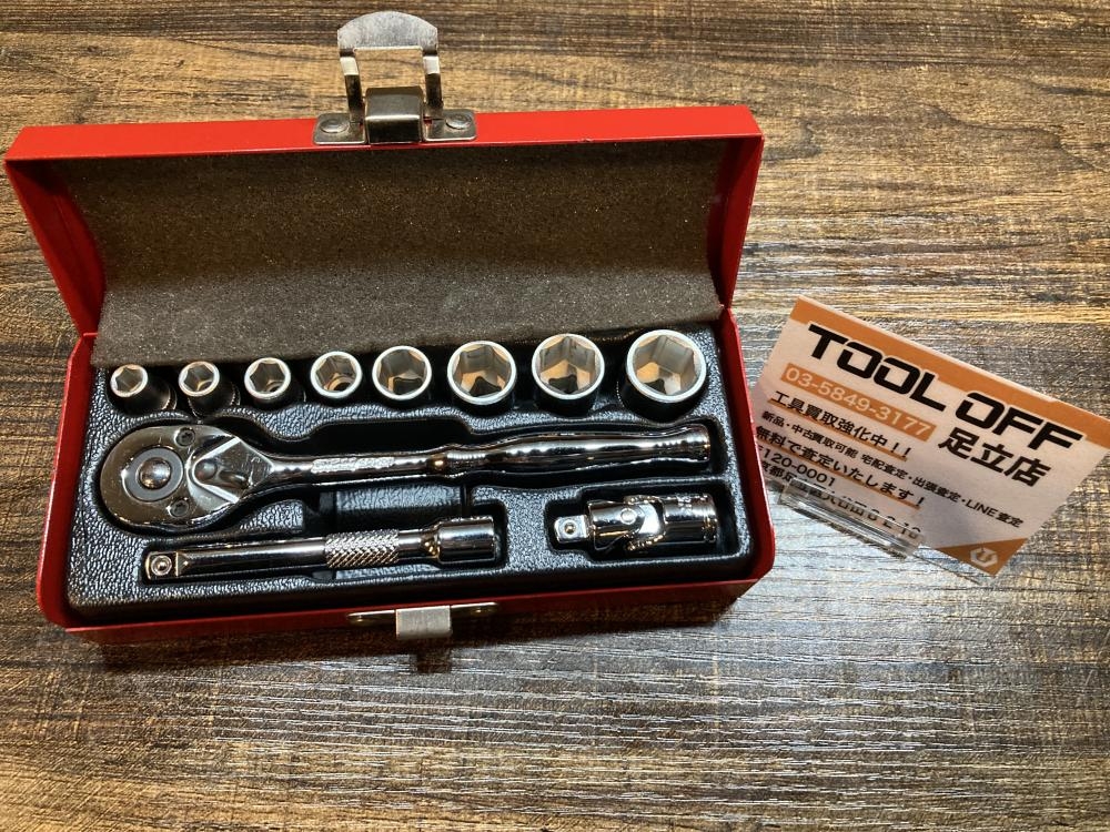 SK11 1/4ラチェットソケットセット セット品番不明 ラチェット品番