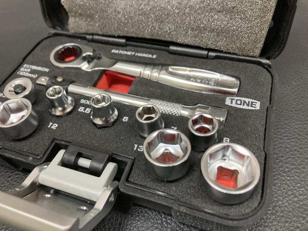 TONE 6.35mmソケットレンチセット N-S1183SSPの中古 未使用品 《横浜