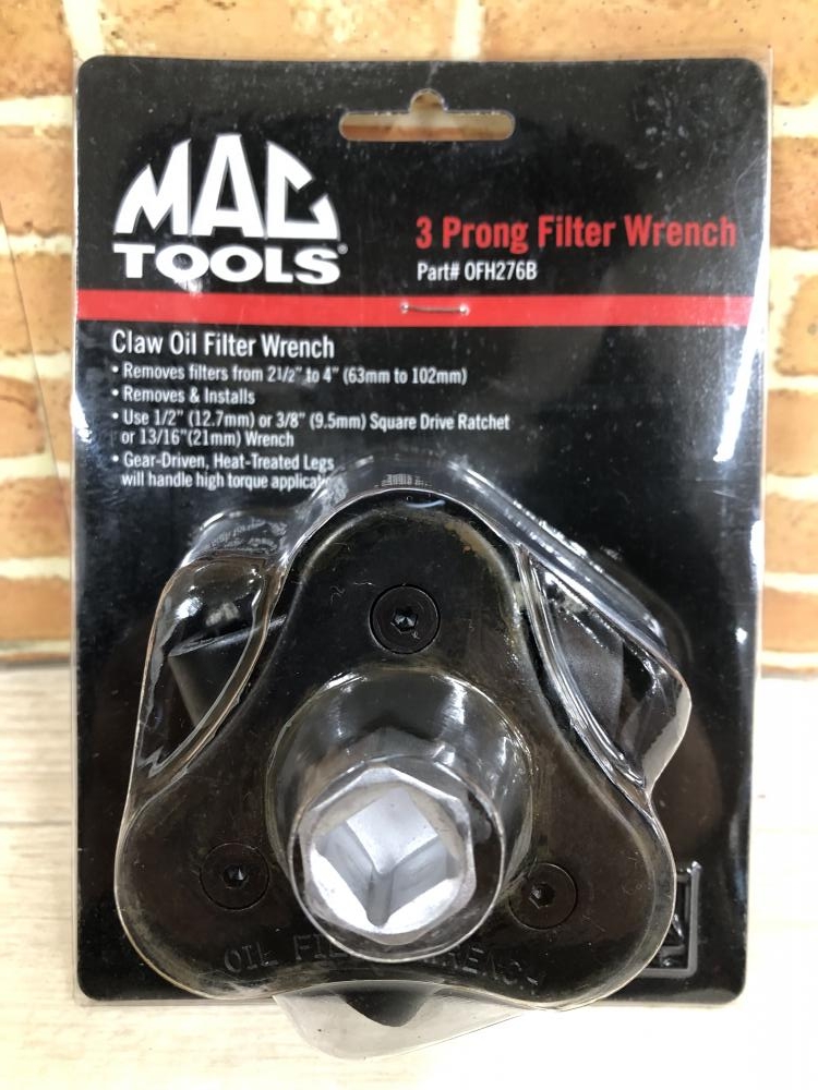 MACTOOLS アジャスターオイルフィルターレンチ OFH276Bの中古 未使用品