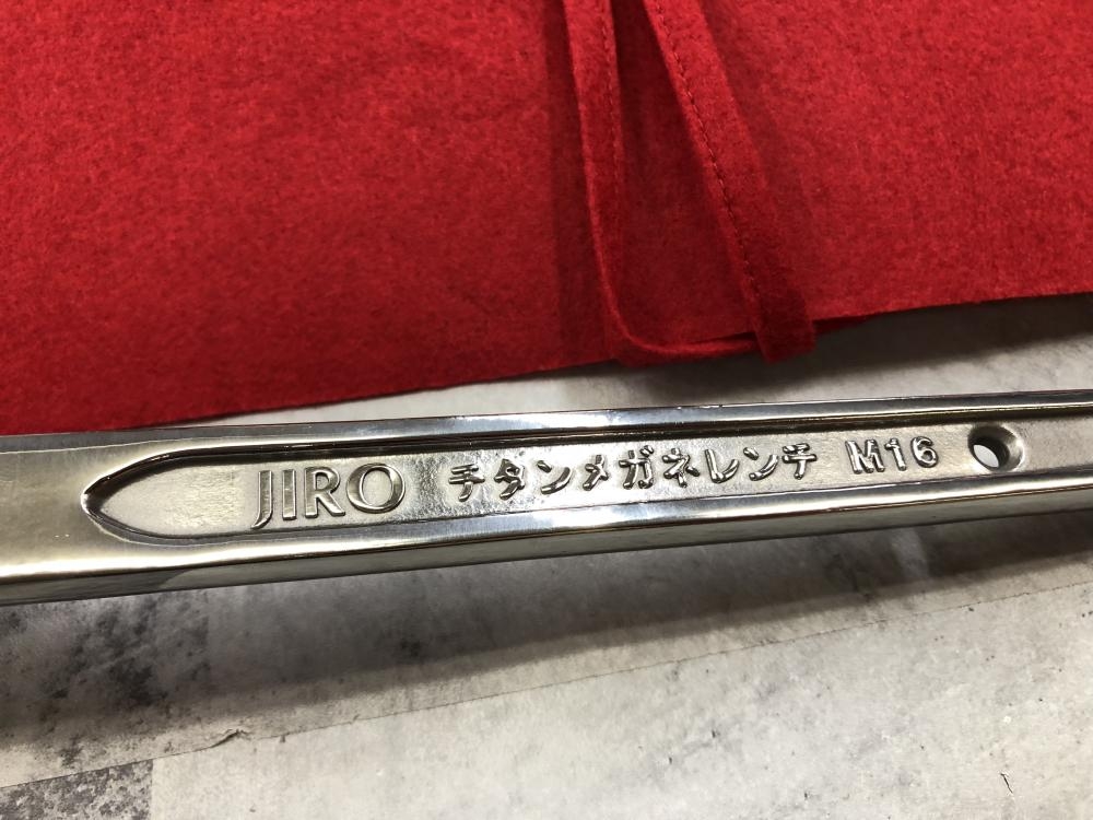 JIRO チタンメガネレンチ M16 H27の中古 中古B使用感あり 商品詳細 ｜中古工具販売のツールオフ