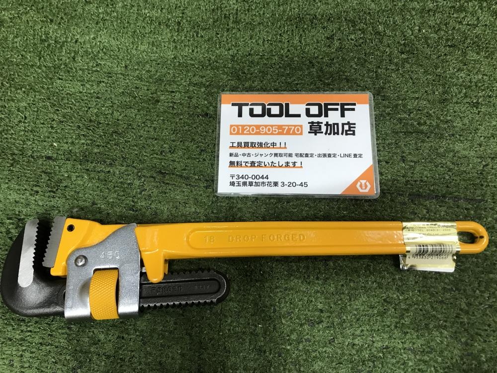 HIT ボーリンググラウトパイプレンチ PWB450の中古 未使用品 《埼玉