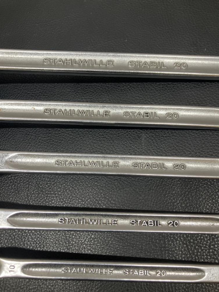 STAHLWILLE 75度オフセット メガネレンチ5本セット(廃番品含む