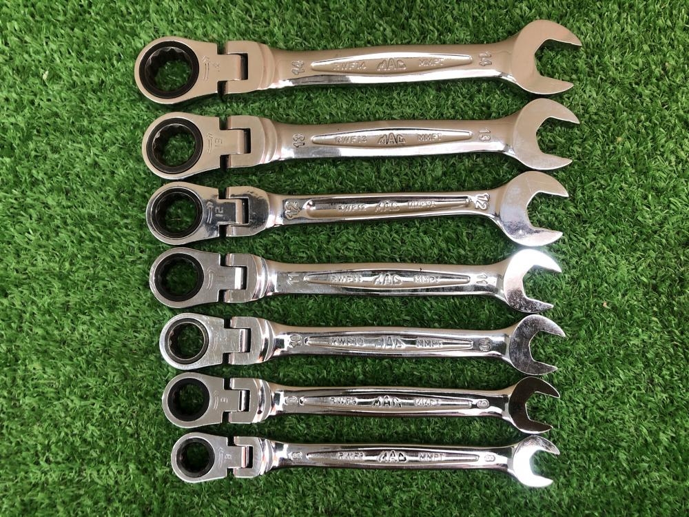 MAC Tools マックツール 首振り板ラチェット 12本セット - 工具 ...