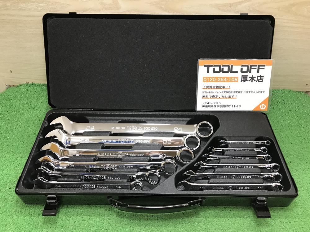 ネプロス コンビネーションレンチセット NTMS212の中古 中古A(美