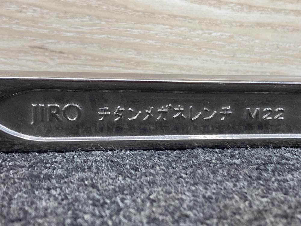 JIRO ジロー シノ付 チタンメガネレンチ の中古 中古B使用感あり JIRO ジロー シノ付 チタンメガネレンチ の中古 中古B使用感あり
