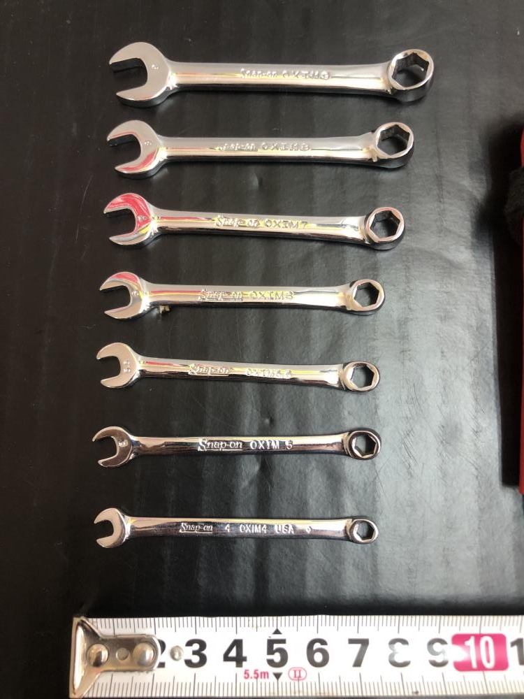 Snap-on スナップオン コンビネーションレンチセット OXIM4～9 7本