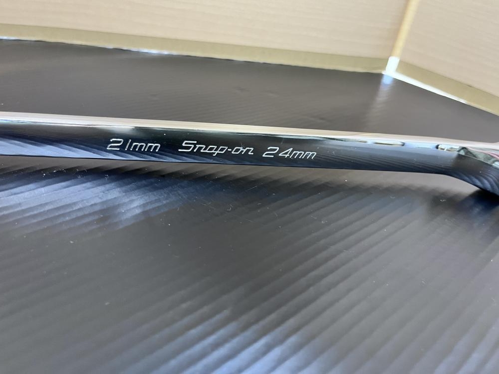 Snap-on オフセットメガネレンチ 21-24㎜ XBM2124Aの中古 中古B使用感