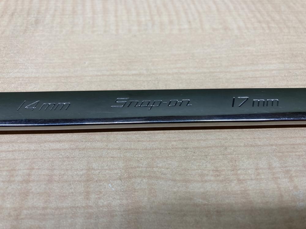 Snap-on ロングストレートメガネレンチ XDHFM1417の中古 中古B使用感