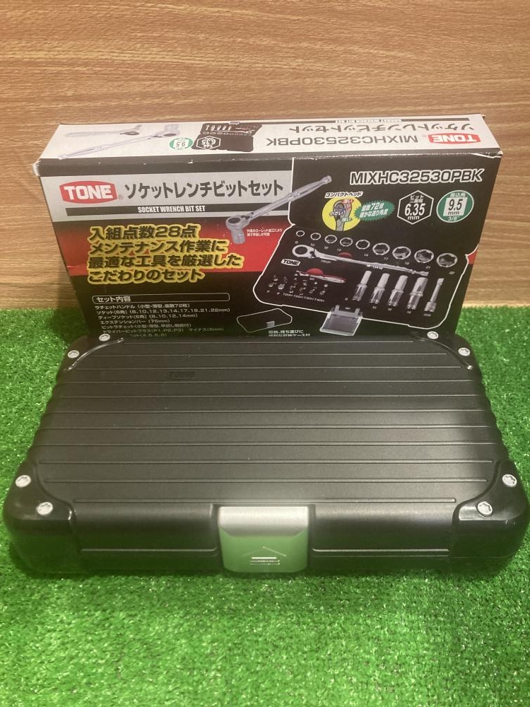 TONE ソケットレンチビットセット MIXHC32530PBKの中古 中古A(美品) 《東京・調布》中古工具販売の専門店│ ツールオフ調布店  ｜中古工具販売のツールオフ