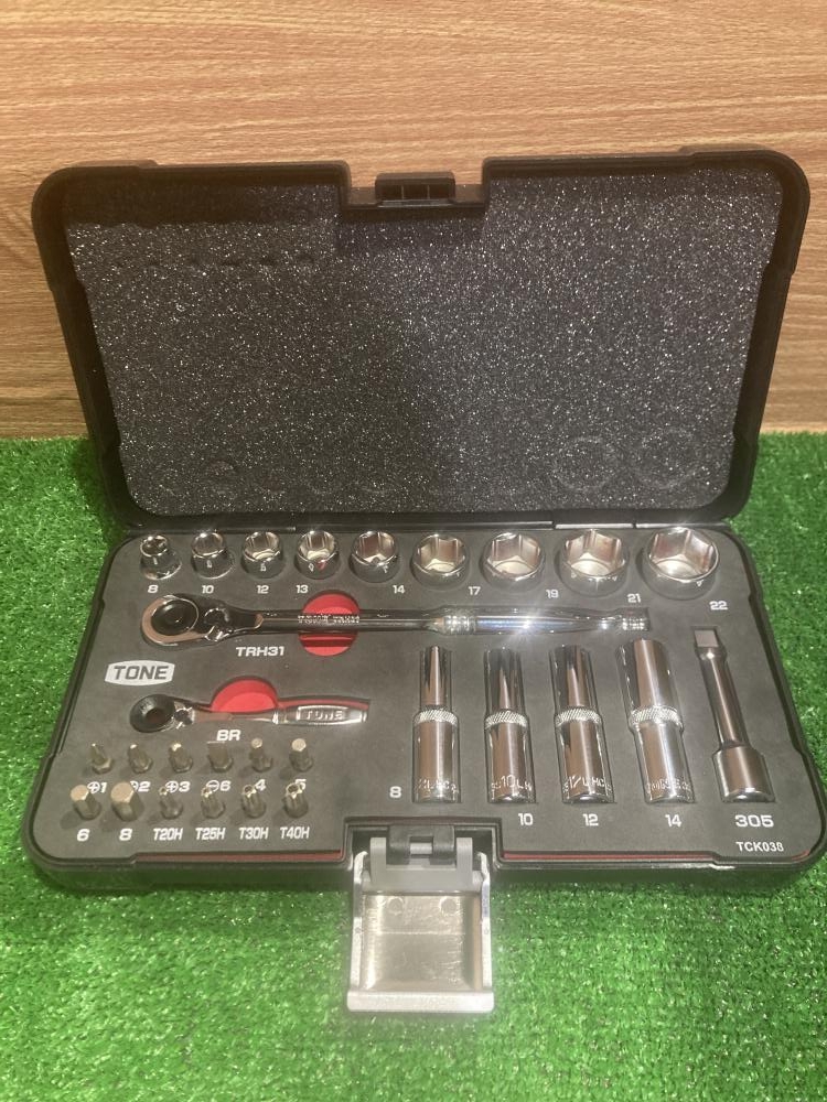 TONE ソケットレンチビットセット MIXHC32530PBKの中古 中古A(美品) 《東京・調布》中古工具販売の専門店│ ツールオフ調布店  ｜中古工具販売のツールオフ