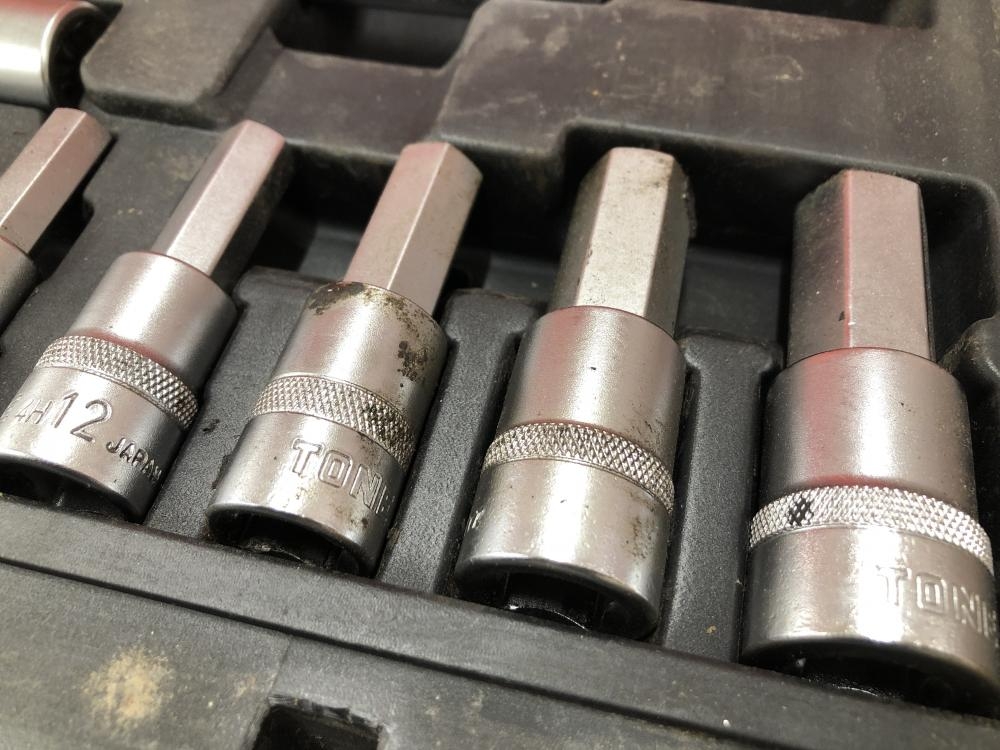 TONE ヘキサゴンソケットレンチセット H4100MPの中古 中古C傷汚れあり