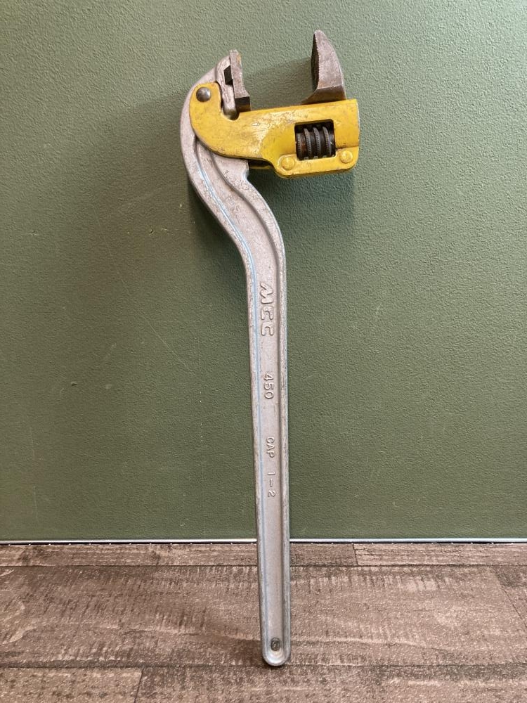 MCC パイプレンチ 450　アルミ MCC コーナーレンチ アルミ白・エンビ被覆用DA 450 CWVDA450[MCC