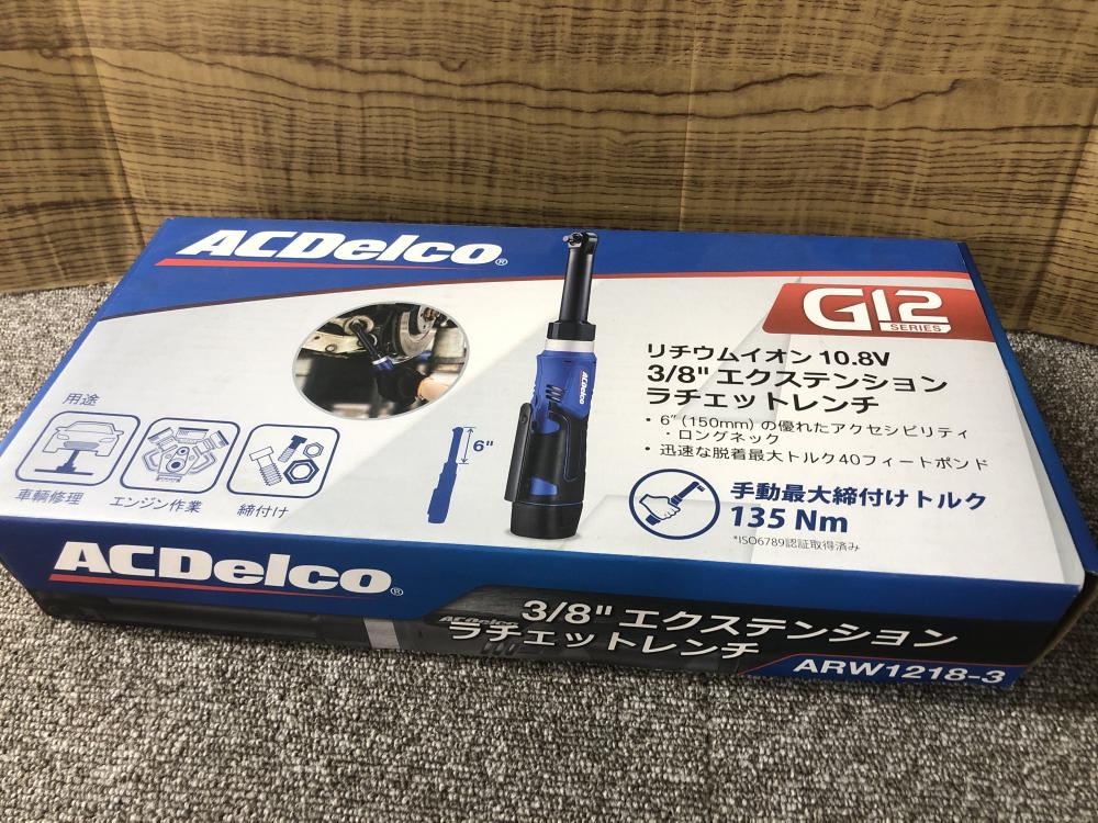 ACDelco 3/8エクステンションラチェットレンチ ARW1218-3の中古 中古C 