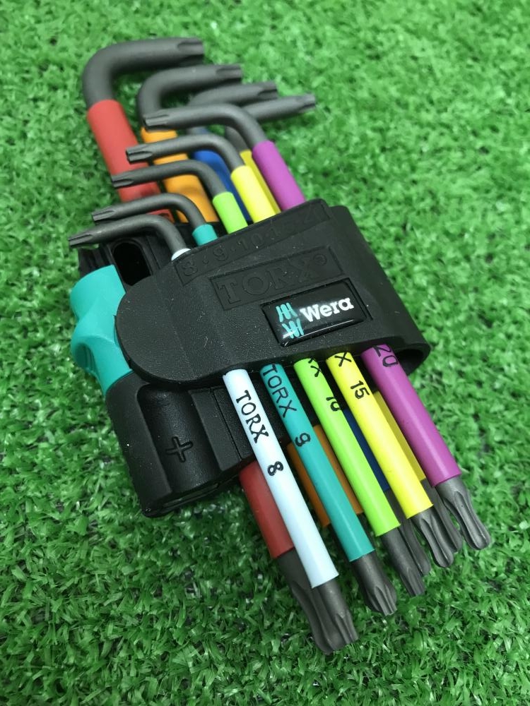 Wera ヴェラ マルチカラー いじり止め付ボールポイントトルクスレンチ