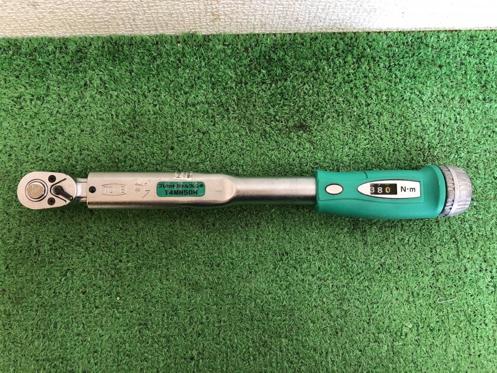 TONE プレセット型トルクレンチ T4MN50Hの中古 中古B使用感あり 