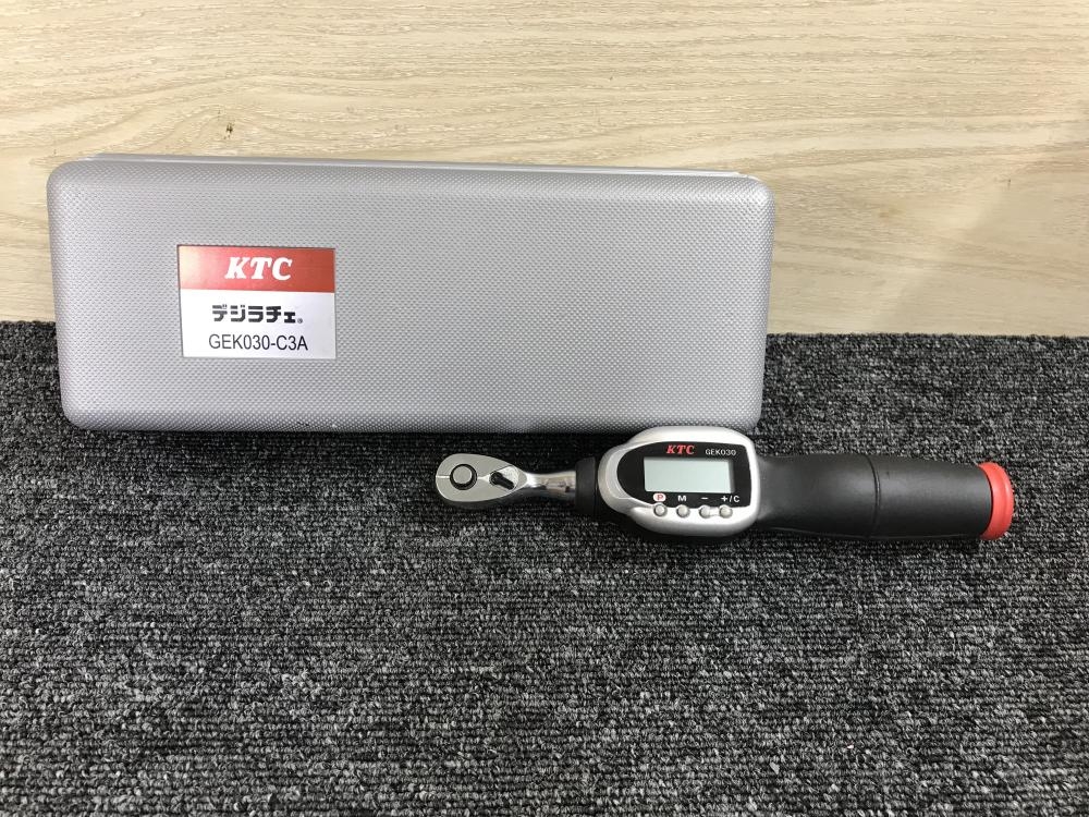 KTC デジラチェ/デジタルトルクレンチ GEK030-C3A ※長期保管品の中古 