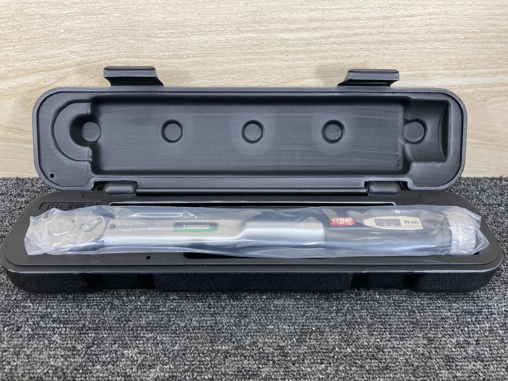 TONE 3/8プレセット形トルクレンチ T3MN50の中古 未使用品 《大阪・堺 
