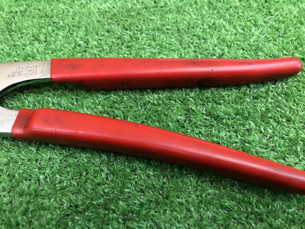 Snap-on ウォーターポンププライヤー 赤 埋め込も