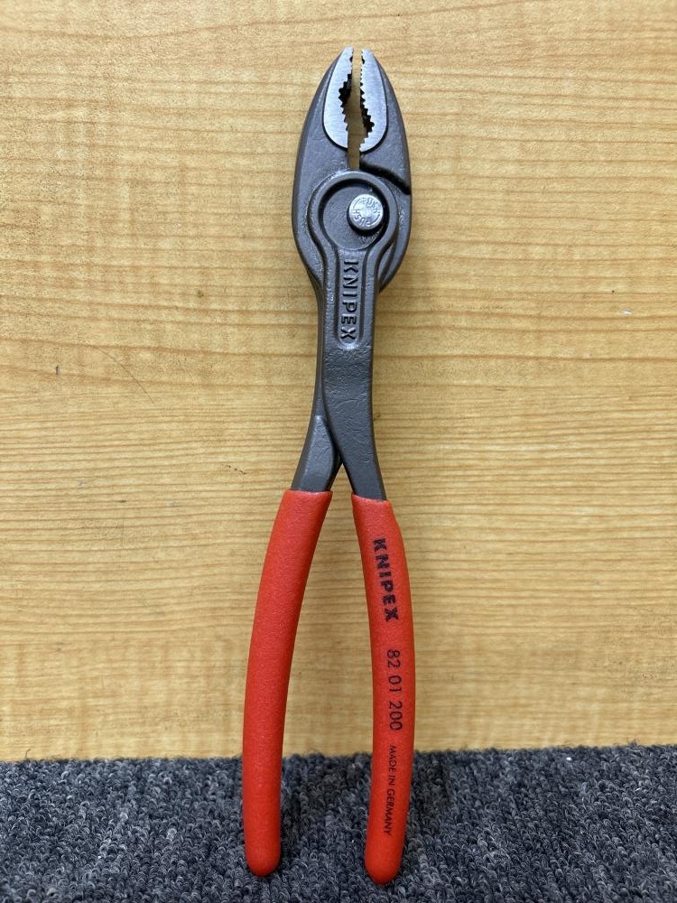 KNIPEX クニペックス スリップジョイントプライヤー ツイングリップ 8201 200 Twin Gripの中古 中古A(美品)  《大阪・松原》中古工具販売の専門店│ツールオフ松原店 ｜中古工具販売のツールオフ