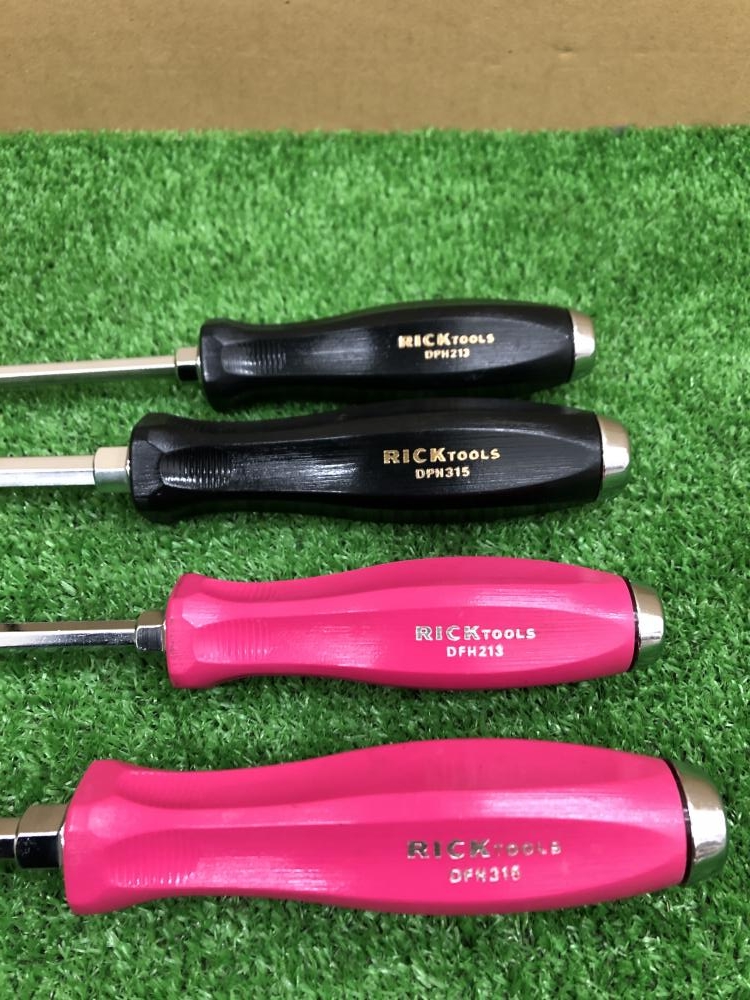 RICK TOOLS プラス/マイナス貫通ドライバーセット DPH213/DPH315 DFH213/DFH315の中古 中古B使用感あり  《千葉・柏》中古工具販売の専門店│ ツールオフ柏店 ｜中古工具販売のツールオフ