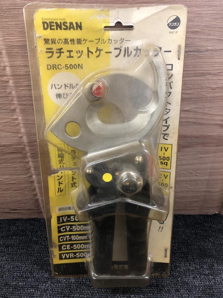 DENSAN ラチェットケーブルカッター DRC-500Nの中古 中古B使用感あり 《千葉・市原》中古工具販売の専門店│ ツールオフ千葉市原店  ｜中古工具販売のツールオフ