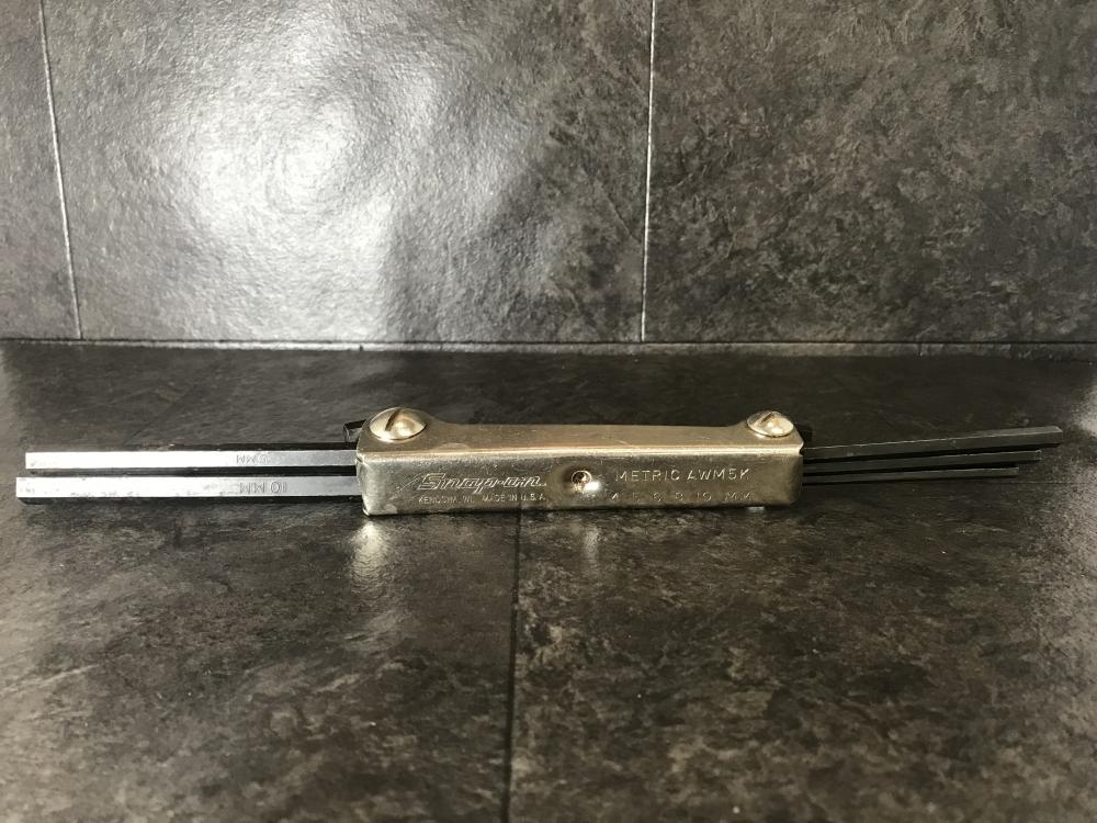 snap-on スナップオン 折り畳み式ヘックスレンチ METRIC AWM5Xの中古