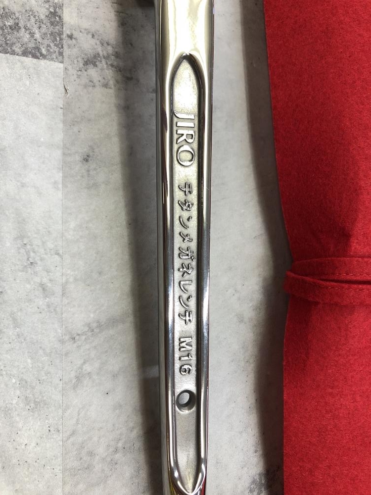 JIRO M16(H27)M20(H32)M22(H36)M24(H41) チタンシノ付メガネレンチ 4本セット【リライズ市川行徳店】【店頭取引限定】【中古】2400020026246 ジロー JIRO チタン製 メガネレンチ 3本セット M16 M20 M22の中古 中古