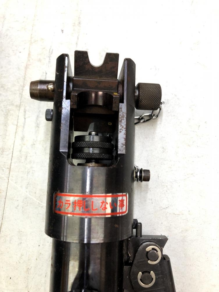 亀倉 手動油圧式圧着工具 EP-80の中古 中古C傷汚れあり 商品詳細