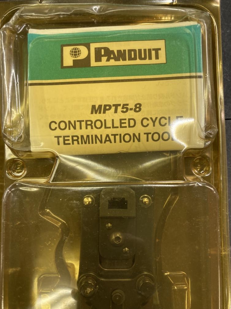 PANDUIT モジュラープラグ圧着工具 MPT5-8の中古 未使用品 商品詳細 ｜中古工具販売のツールオフ