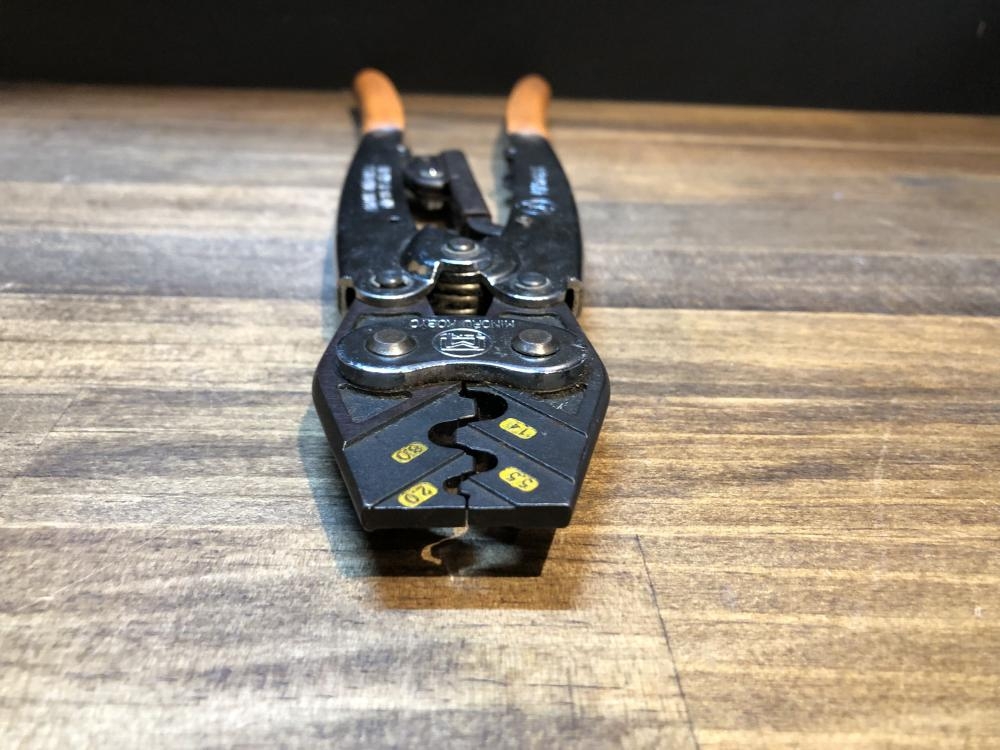 マーベル ハンドプレス（裸圧着端子） 圧着工具 MH-88の中古