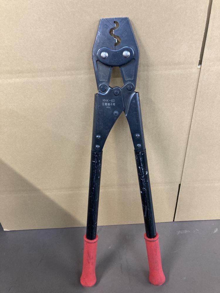 マーベル 強力圧着工具 裸圧着端子・スリーブ用 MHK-60の中古 中古B