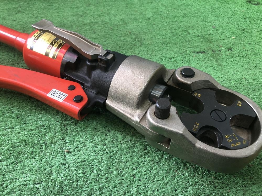 IZUMI 泉精器製作所 圧着工具 手動油圧式 9H-150の中古 中古B