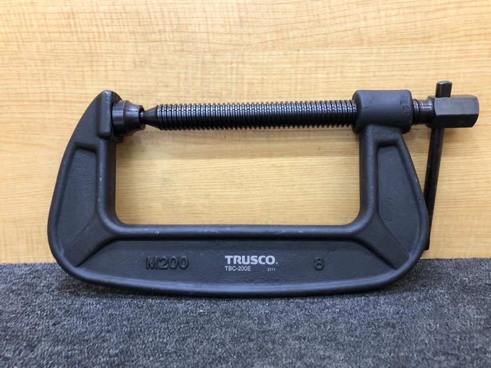 TRUSCO トラスコ シャコ万力 バーコ型 クランプ TBC-200Eの中古 未使用