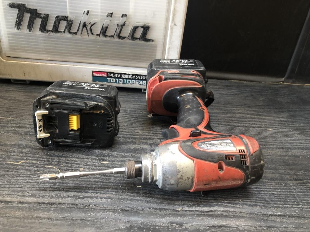 マキタ TD131DRFX 充電式インパクトドライバー【野田愛宕店】【店頭取引限定】【中古】ITLD7ZL1KSIS 楽天市場】td131drfxw td131drfxの通販