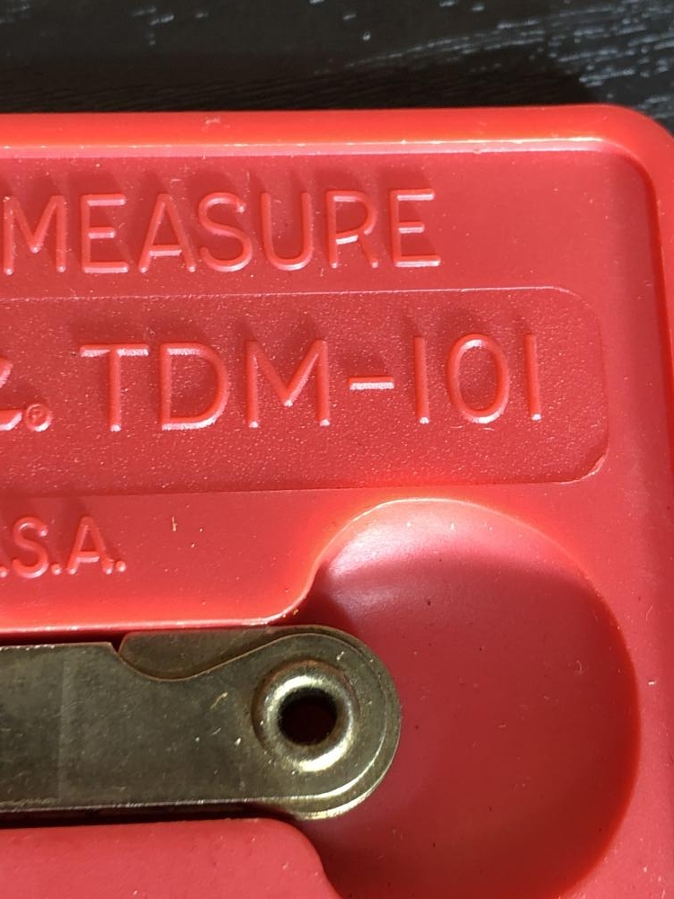 Snap-on スナップオン ネジ山ゲージ TDM-101の中古 中古C傷汚れあり