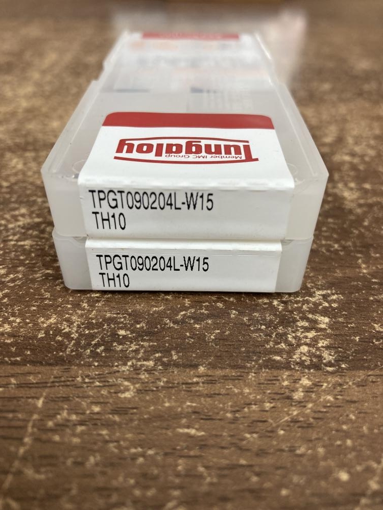 10 産業・研究開発用品 タンガロイ TPGT090204L-W15 TH10 10個×2
