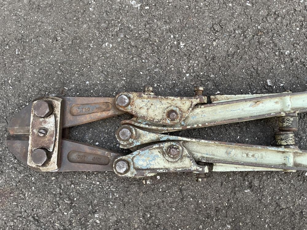 【中古】MCC ボルトクリッパー　MODELｰ31 MCC 松坂鉄工所 ボルトクリッパー 番線カッター 300mm model-31 工具