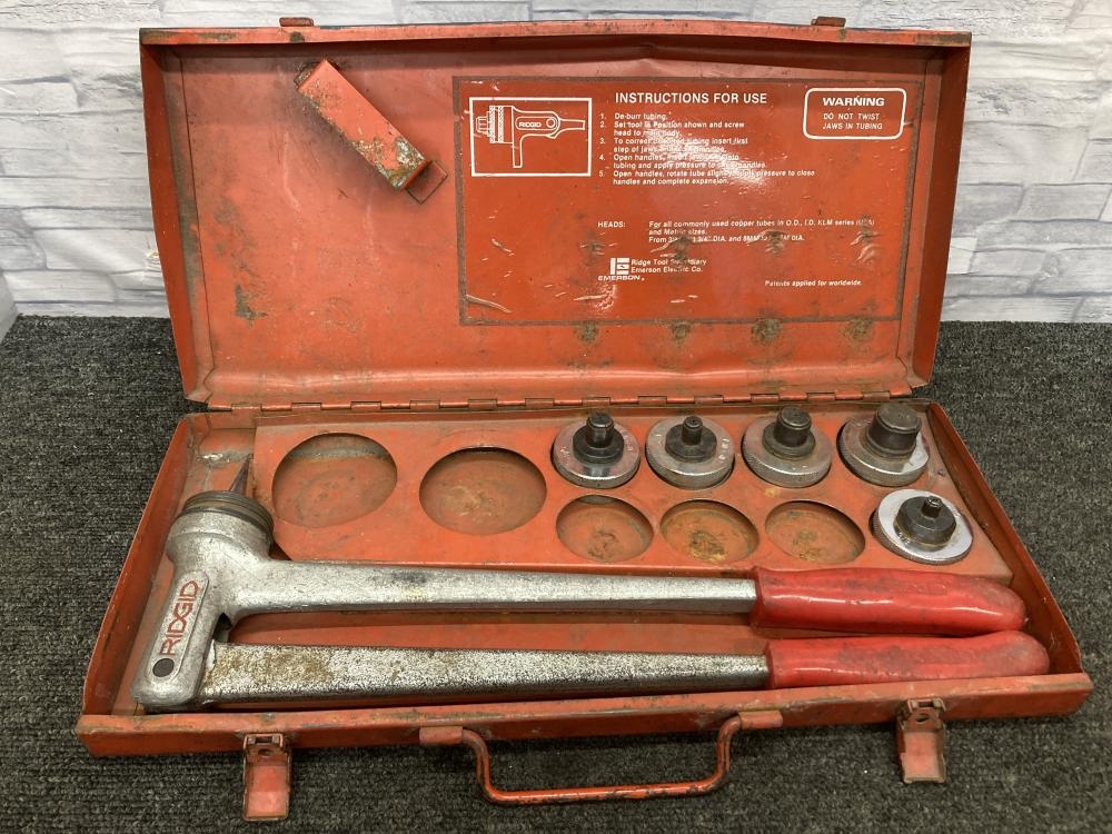 RIDGID S型チューブエキスパンダー モデル:Sの中古 中古C傷汚れあり