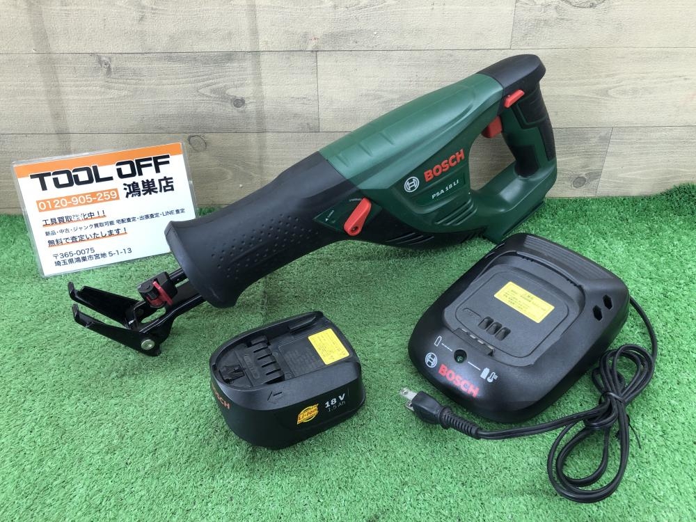BOSCH ボッシュ バッテリーのこぎり PSA18Li 本体+バッテリー1個 BOSCH ボッシュ バッテリーのこぎり PSA18Li 本体+バッテリー1個