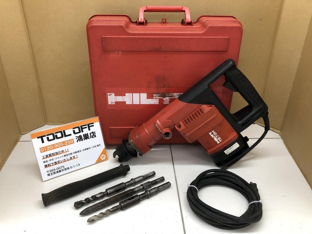 HILTI ヒルティ ハンマドリル TE70H※ケース違いの中古 中古C傷汚れあり