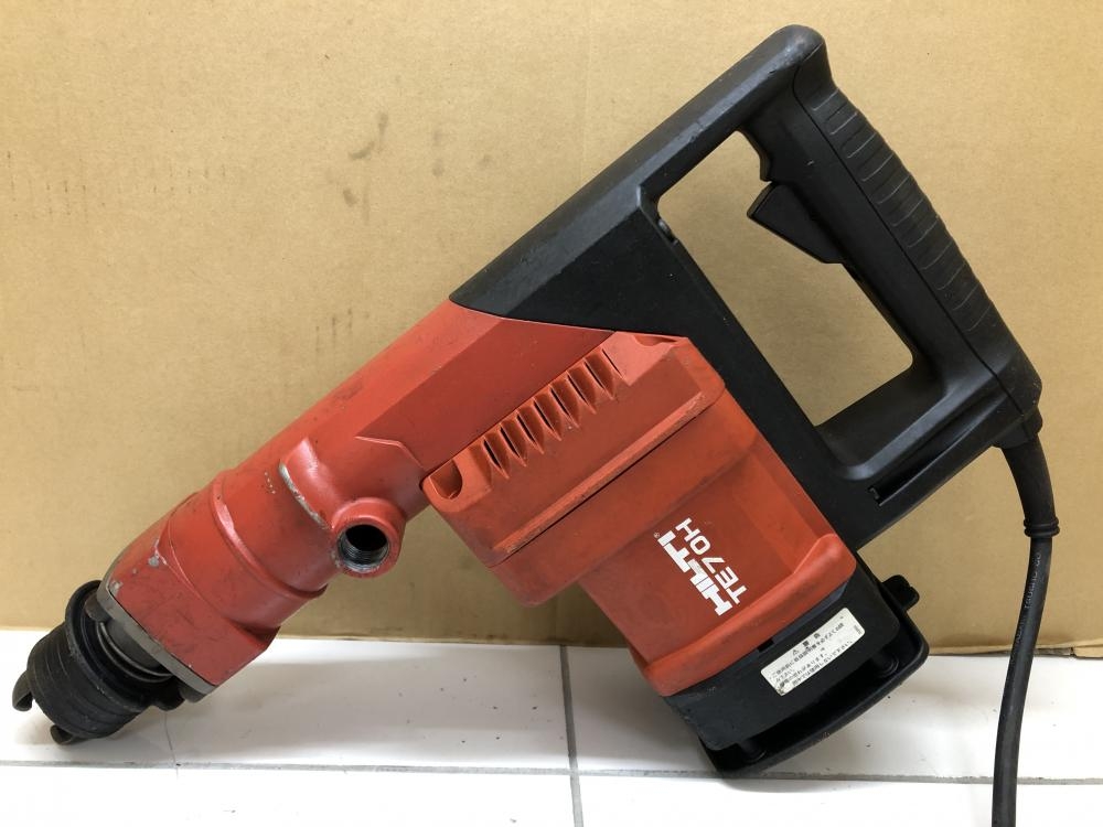 HILTI ヒルティ ハンマドリル TE70H※ケース違いの中古 中古C傷汚れあり 《埼玉・鴻巣》中古工具販売の専門店│ ツールオフ鴻巣店  ｜中古工具販売のツールオフ